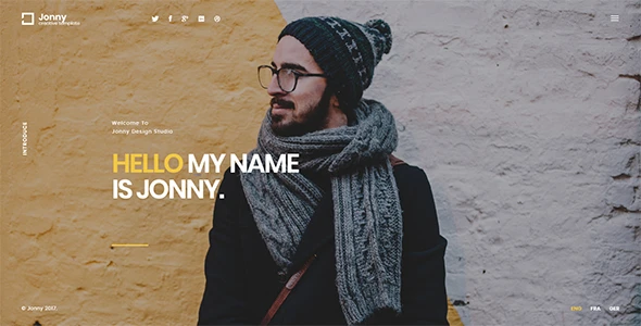 Jonny – Personal WordPress Theme
